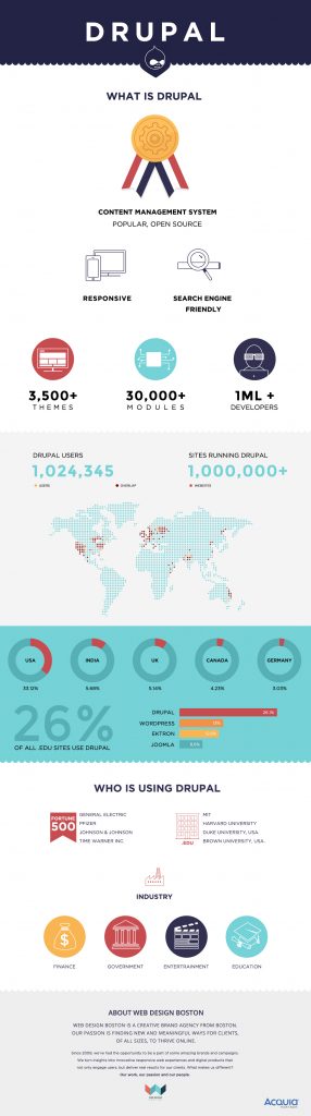 Top Reasons to Choose Drupal Content Management System – Infographic