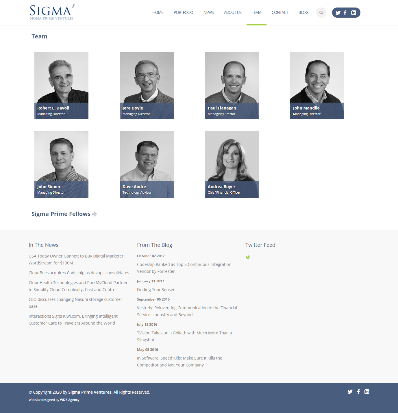 Sigma Prime Enterprise Website Development and Design Project