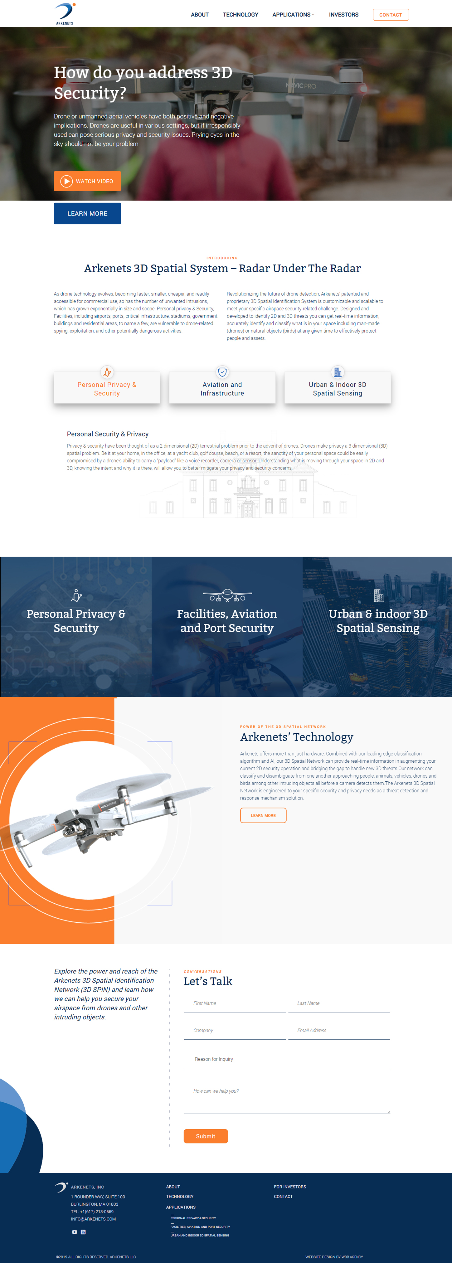 Arkenets Enterprise Website Development and Design Project