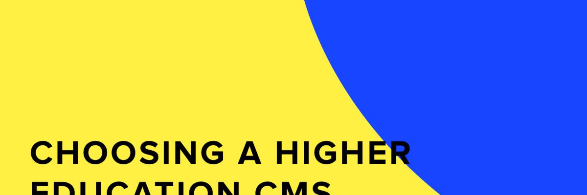 Higher Education CMS