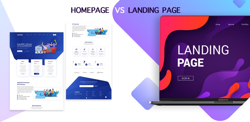 Landing Page vs Home Page: Key Differences That Can Make or Break Your Website